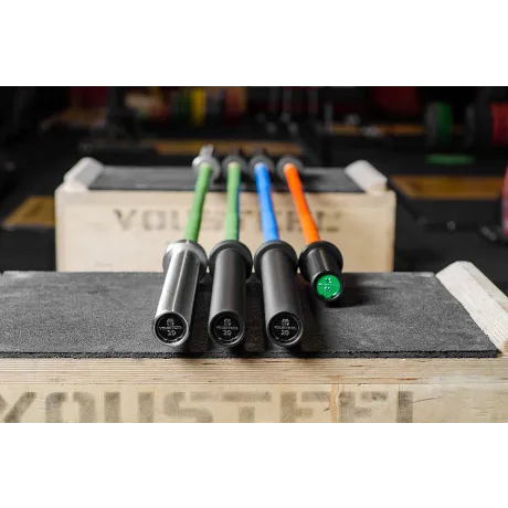 Гриф Yousteel CrossTraining Bar XF-20, BLUE - BLACK - Фото 4