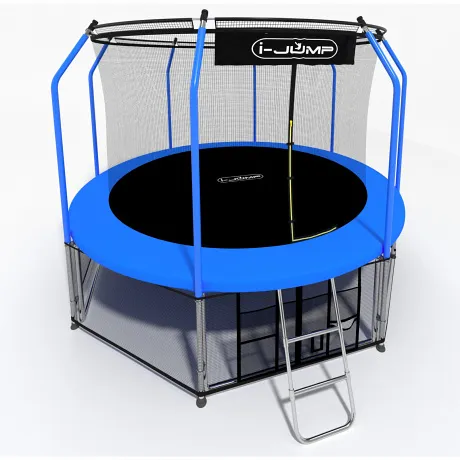 Батут i-JUMP 8ft Blue - Фото 7