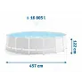 Каркасный бассейн INTEX GreyWood Prism Frame Premium (круг) 4.57 х 1.22 м (фил.-насос 3785л\ч, лестница) 26742NP - Фото 4