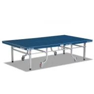 Теннисный стол прфессиональный SANWEI (SAN-EI) IF-VERIC CENTERFOLD, ITTF (синий)