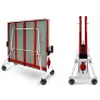 Теннисный стол Start Line Compact Expert Outdoor зеленый (с сеткой) - Фото 2