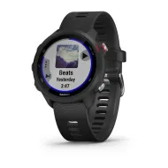 Смарт-часы с GPS Garmin FORERUNNER 245 Music черный с черным ремешком