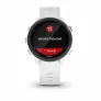 Смарт-часы с GPS Garmin FORERUNNER 245 Music белый с белым ремешком - Фото 8