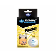Мячики для н/тенниса DONIC PRESTIGE 2* 40+ 6 штук, белый + оранжевый