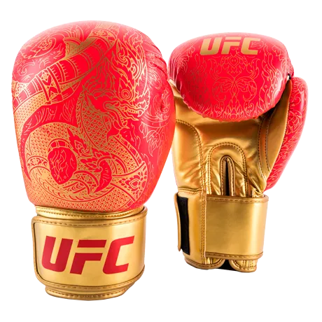 Перчатки для бокса UFC PRO Thai Naga Red,14 унций