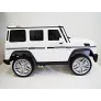Электромобиль RiverToys Mercedes-Benz G65 AMG белый - Фото 11