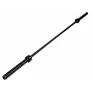 Штанга олимпийская OriginalFitTools 128 кг (диски с двумя хватами, черный гриф) - Фото 3