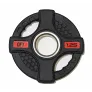 Штанга олимпийская OriginalFitTools 128 кг (диски с двумя хватами, черный гриф) - Фото 4