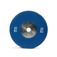 Профессиональный соревновательный диск Stecter для штанги 20 кг (синий)