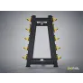 Стойка для штанг 10 шт DHZ Barbell Rack E-1055В - Фото 3