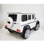 Электромобиль RiverToys Mercedes-Benz G65 AMG белый - Фото 15
