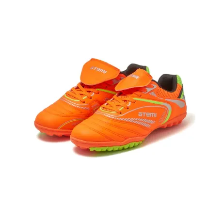 Бутсы футбольные Atemi, оранжевые, синтетическая кожа, р.39, SD300 TURF