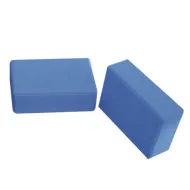 Блок для йоги синий 23х15х7.6 см