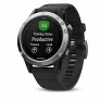 Часы Garmin FENIX 5 серебристые с черным ремешком - Фото 10