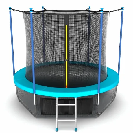 Батут с внутренней сеткой EVO JUMP Internal 8ft (Wave) + нижняя сеть