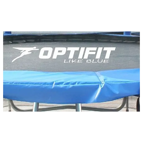 Батут Optifit Like Blue 16ft с сине-желтой крышей - Фото 3