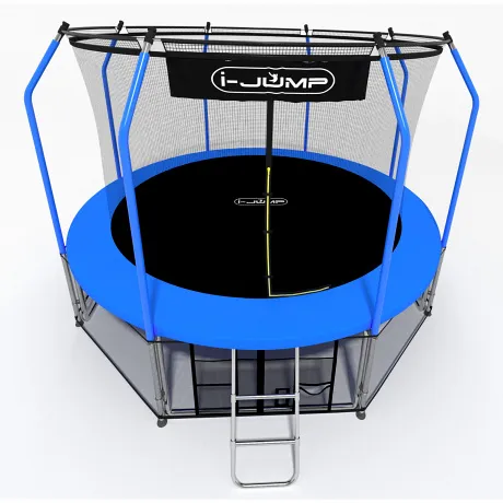 Батут I-Jump Elegant 10FT Blue - Фото 7