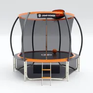 Батут Jump Power 14ft PRO Basket Orange