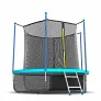 Батут с внутренней сеткой EVO JUMP Internal 8ft (Wave) + нижняя сеть - Фото 4
