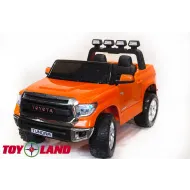 Детский электромобиль ToyLand TOYOTA TUNDRA оранжевый краска