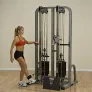 Сдвоенная блочная стойка с двумя весовыми стеками Body Solid по 105 кг - Фото 2