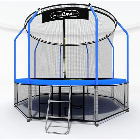 Батут i-JUMP 8ft Blue - Фото 5