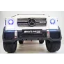 Электромобиль RiverToys Mercedes-Benz G65 AMG белый - Фото 6