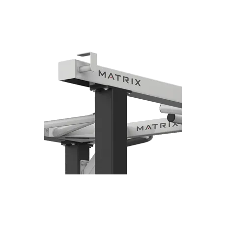 Подставка под гантели 2.4 метра (2-ух ярусная, плоская) MATRIX MAGNUM A696 - Фото 3